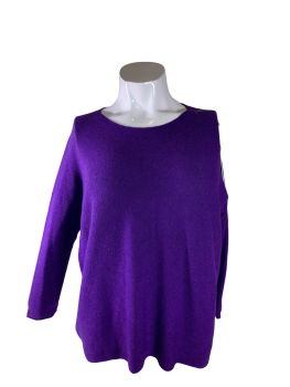 Made in Italy kuscheliger weicher Oversize Pulli in trendigen Farben 44/46/48